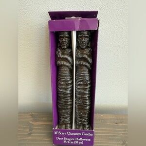 Vintage 10” taper Halloween candles